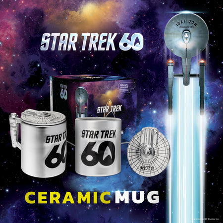 Star Trek 60th Anniversary Figural Mug - Paramount Shop