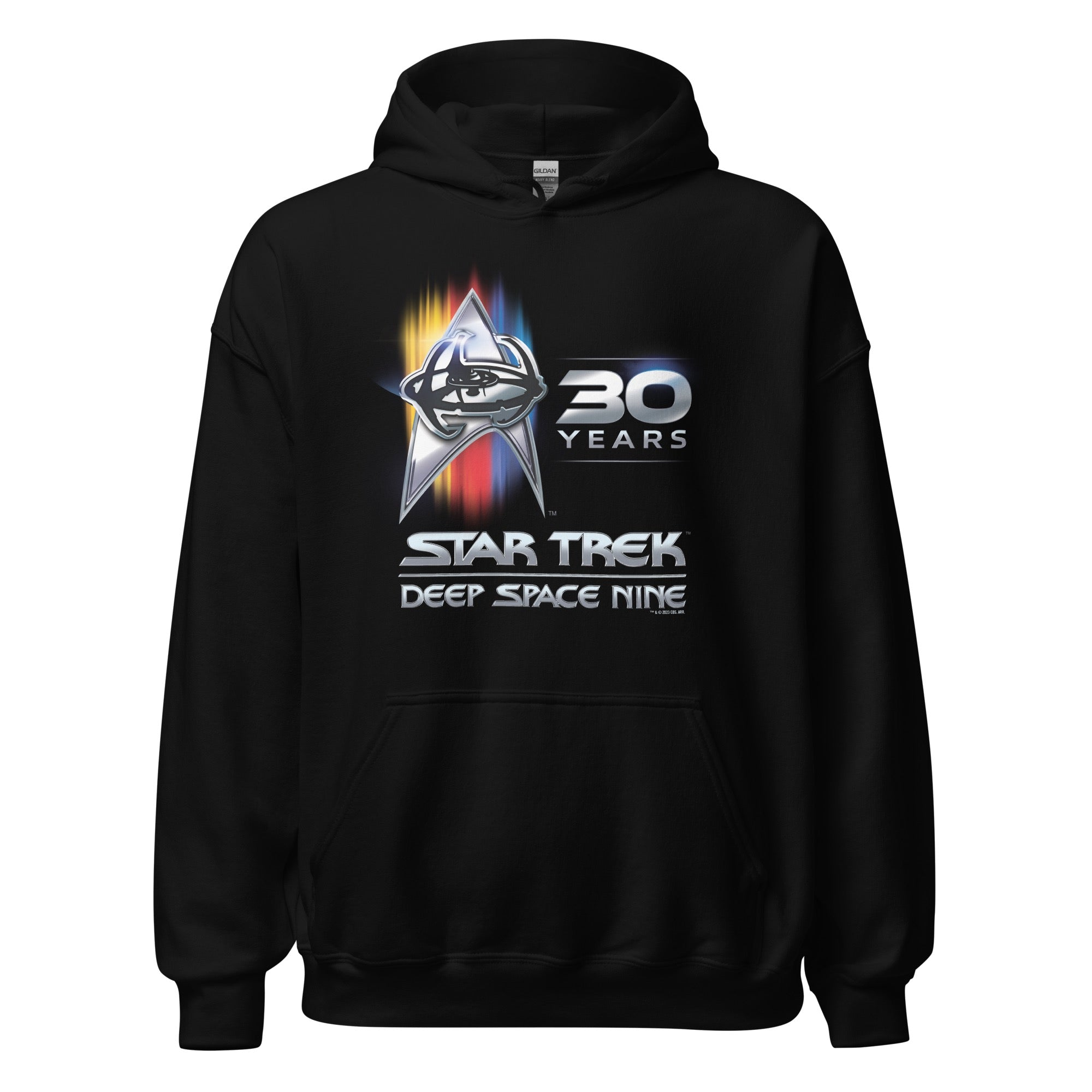 Star Trek Deep Space Nine Sudadera Con Capucha 30 Aniversario Star trek deep space nine sudadera con capucha 30 aniversario
