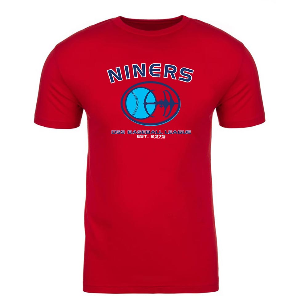 Star Trek Deep Space Nine B isbol De Los Niners Adultos Camiseta De Star trek deep space nine b isbol de los niners adultos camiseta de