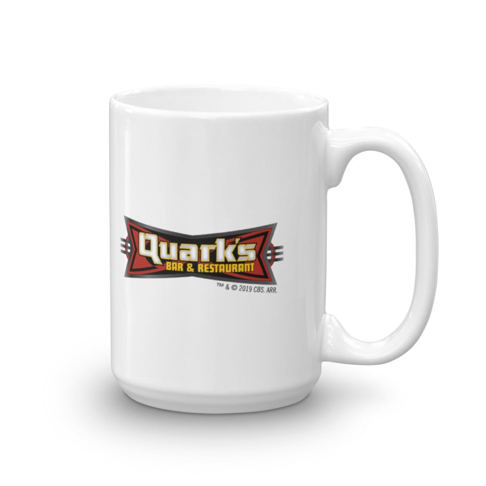 Star Trek: Deep Space Nine Quark’s Bar & Restaurant White Mug - Paramount Shop