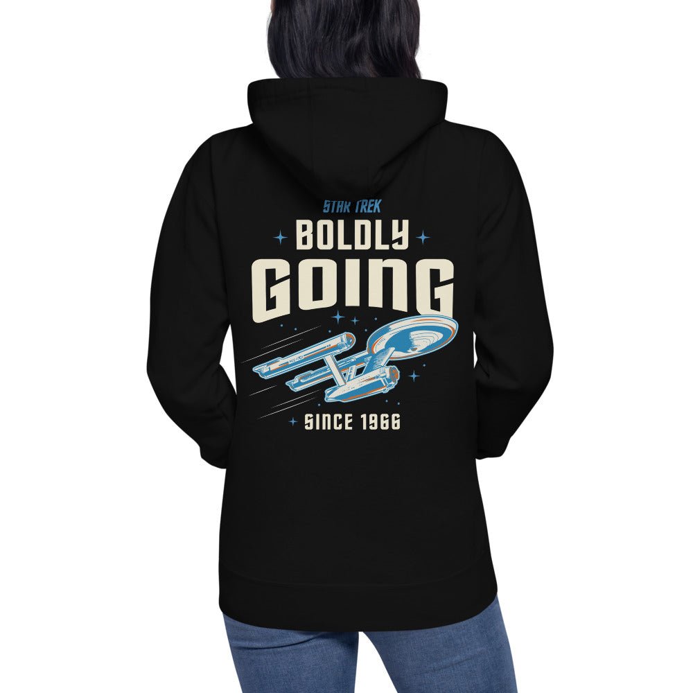Star Trek Hoodie Boldly Going Since 1966 with Personalized Name - Paramount Shop