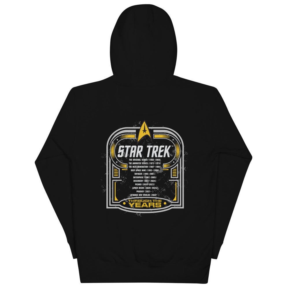 Star Trek Hoodie Through The Years - Paramount Shop