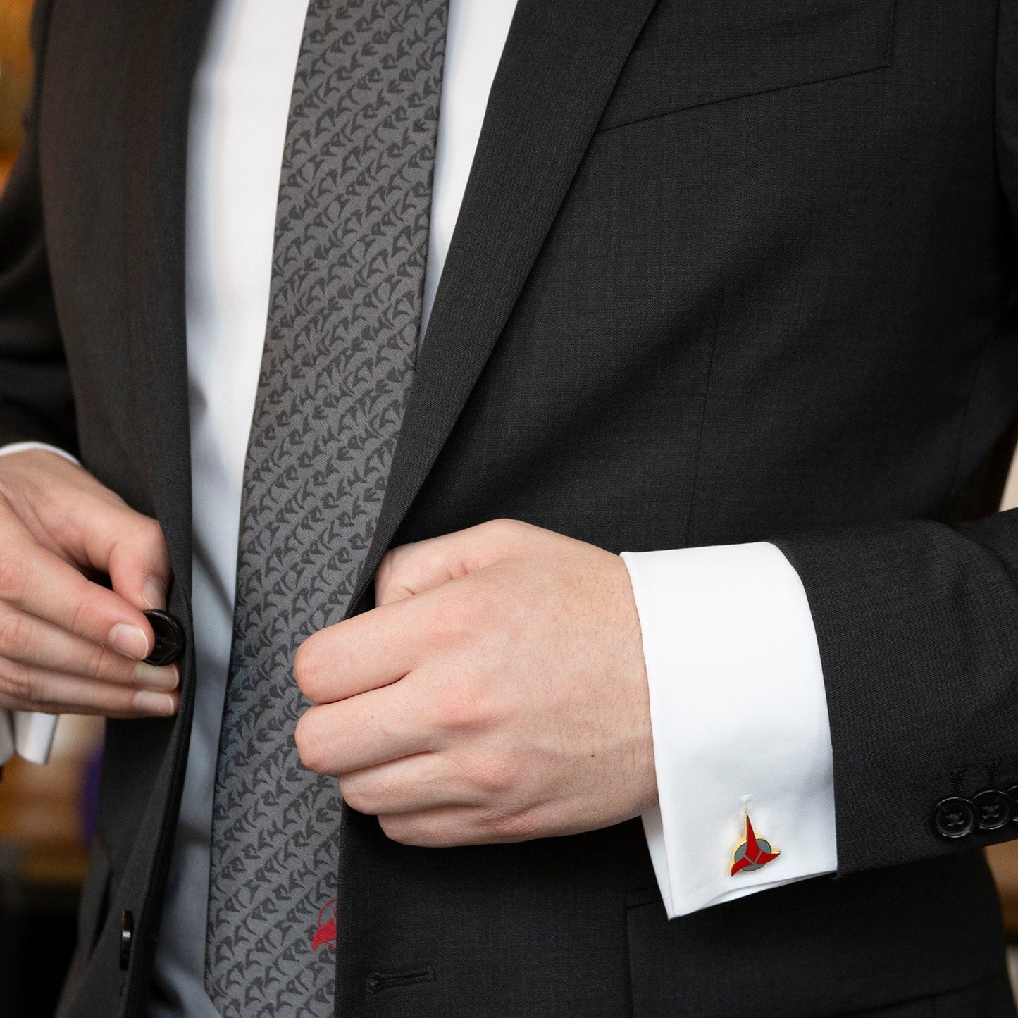 Star Trek Klingon Alphabet Silk Tie - Paramount Shop
