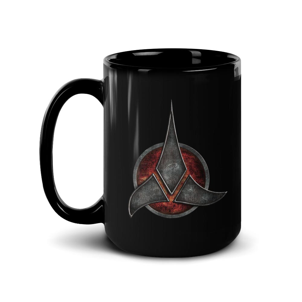 Star Trek Klingon Logo Black Mug - Paramount Shop