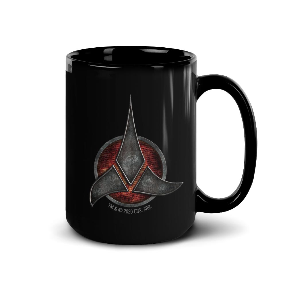 Star Trek Klingon Logo Black Mug - Paramount Shop
