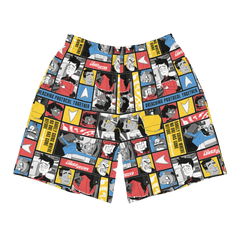 Star Trek: Lower Decks Blöcke Muster Athletic Shorts - Schwarz / SM
