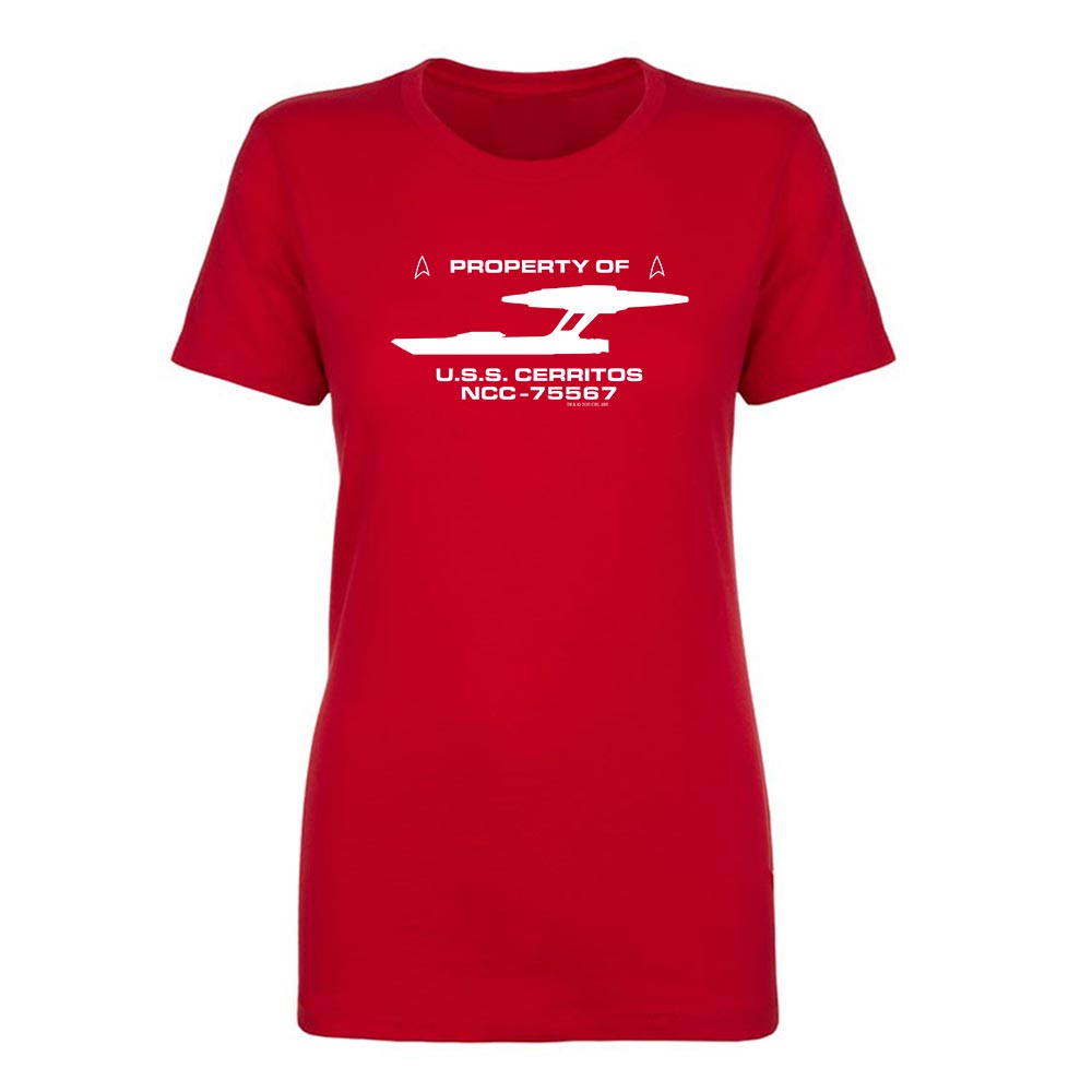 Star Trek: Lower Decks Property Of Women's Short Sleeve T - Shirt - Paramount Shop