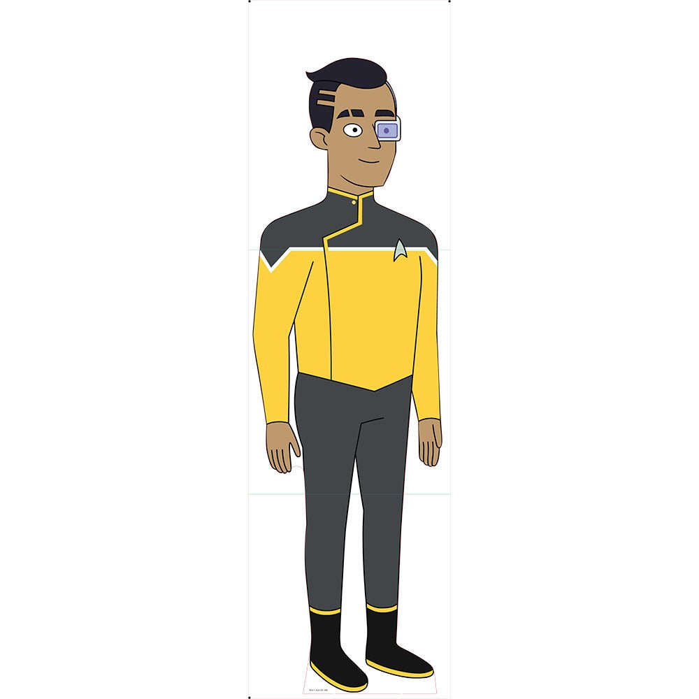 Star Trek: Lower Decks Sam Rutherford Recortable de cartón Standee ...