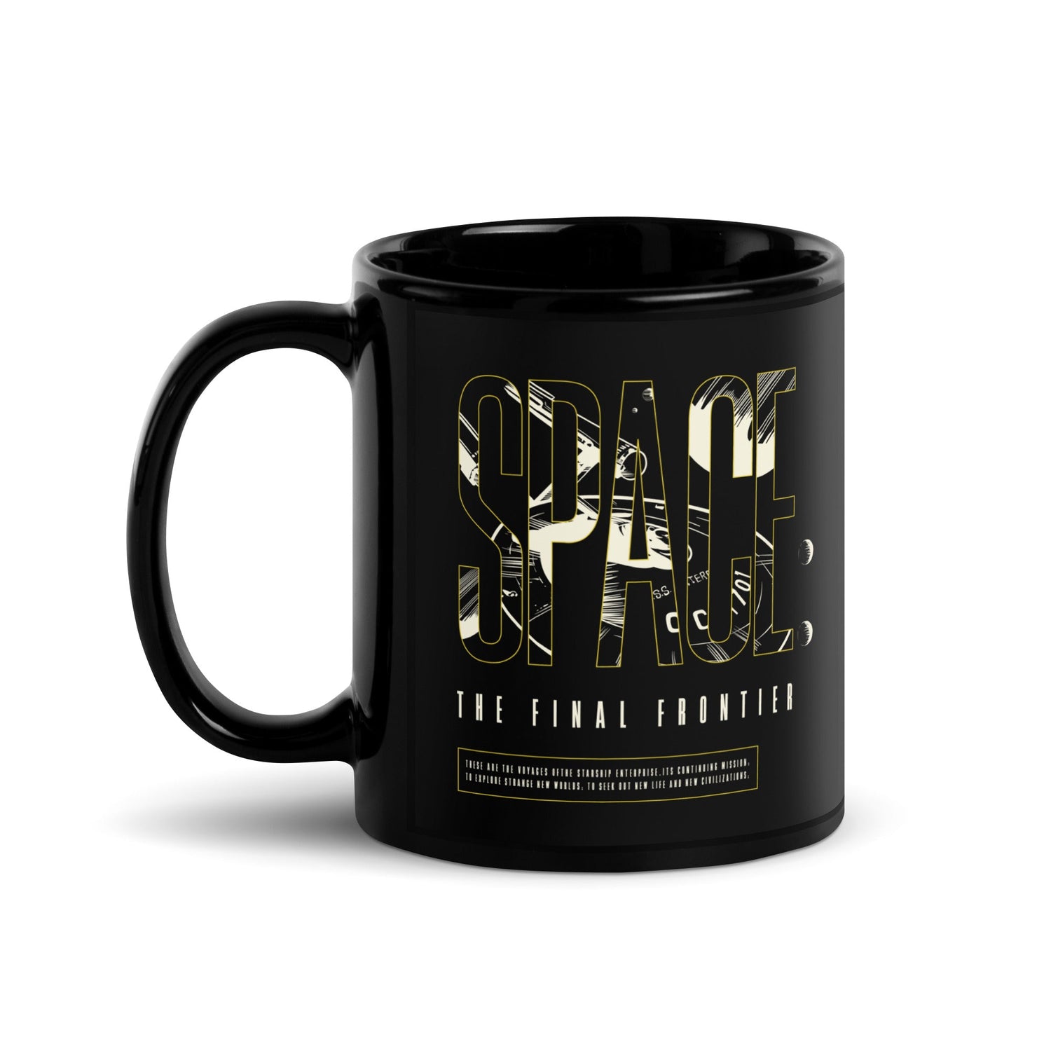 Star Trek Mug Space The Final Frontier - Paramount Shop