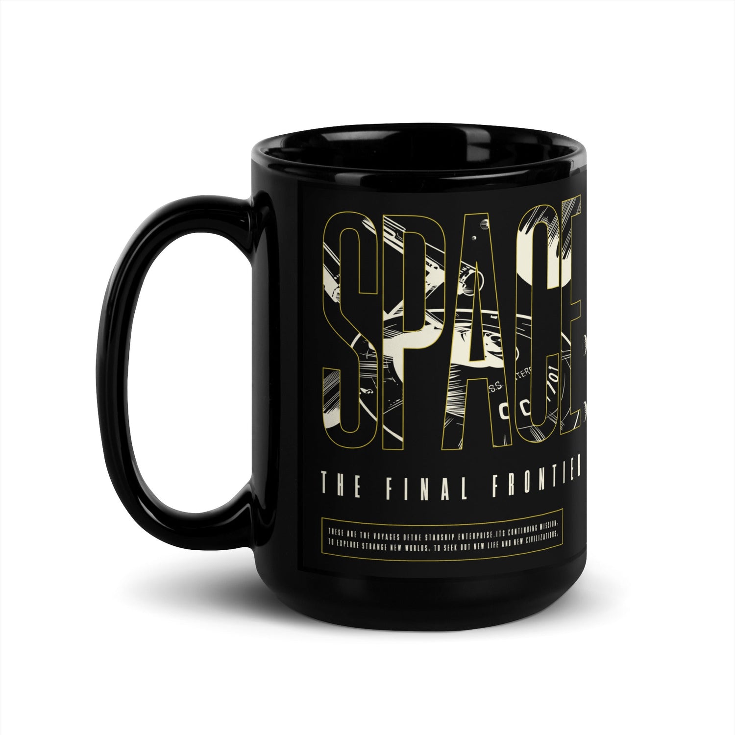 Star Trek Mug Space The Final Frontier - Paramount Shop