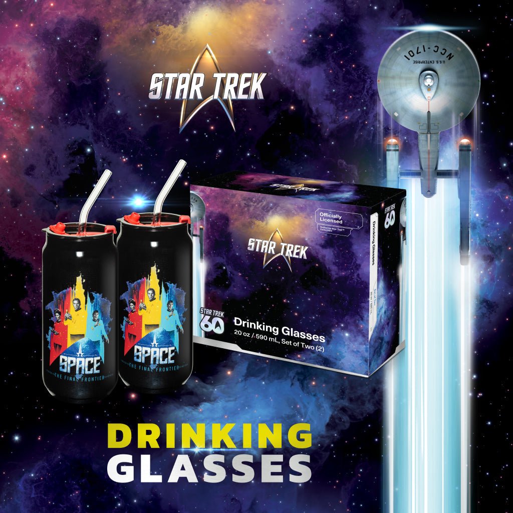 Star Trek of the Universe Glass Sipper - Paramount Shop