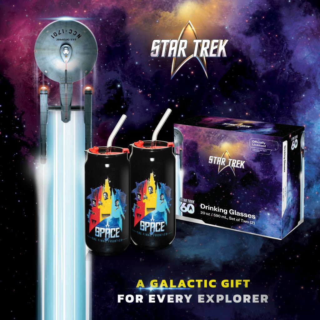 Star Trek of the Universe Glass Sipper - Paramount Shop