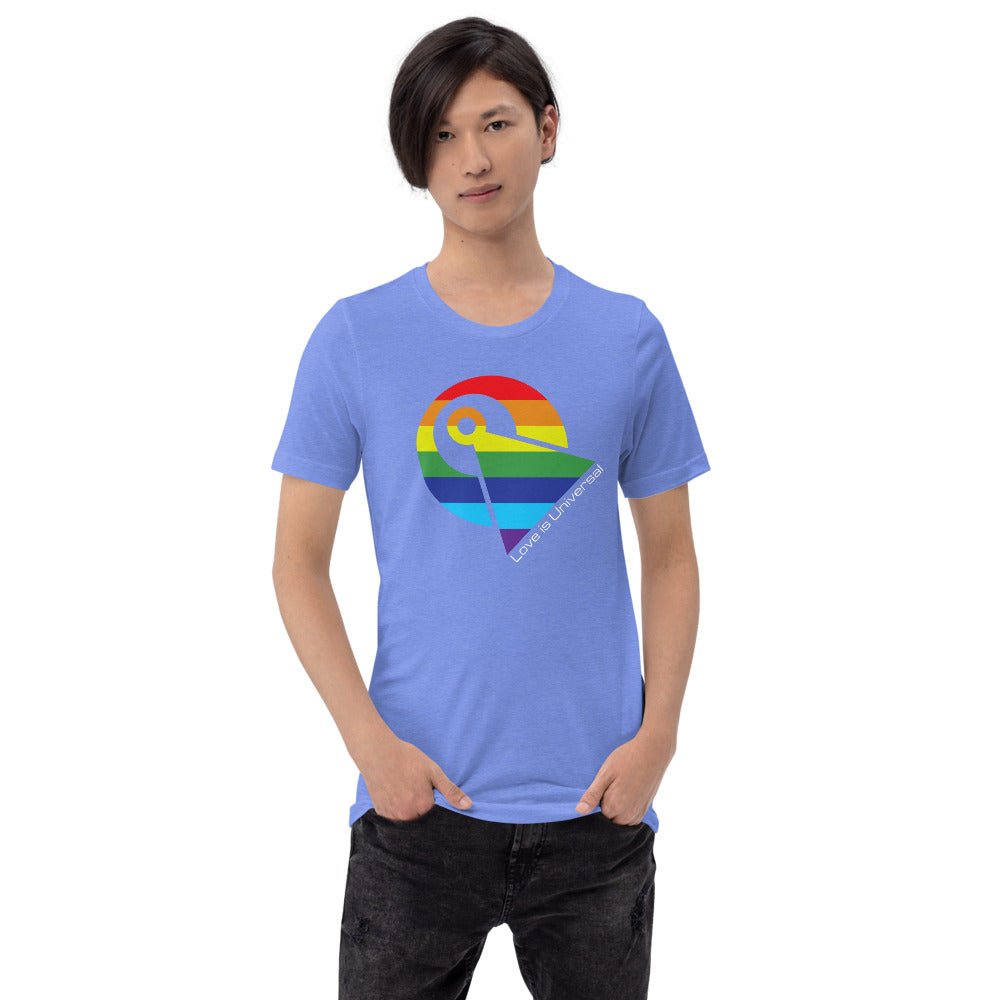 Star Trek Pride Love Is Universal Adult Short Sleeve T-Shirt - Paramount Shop