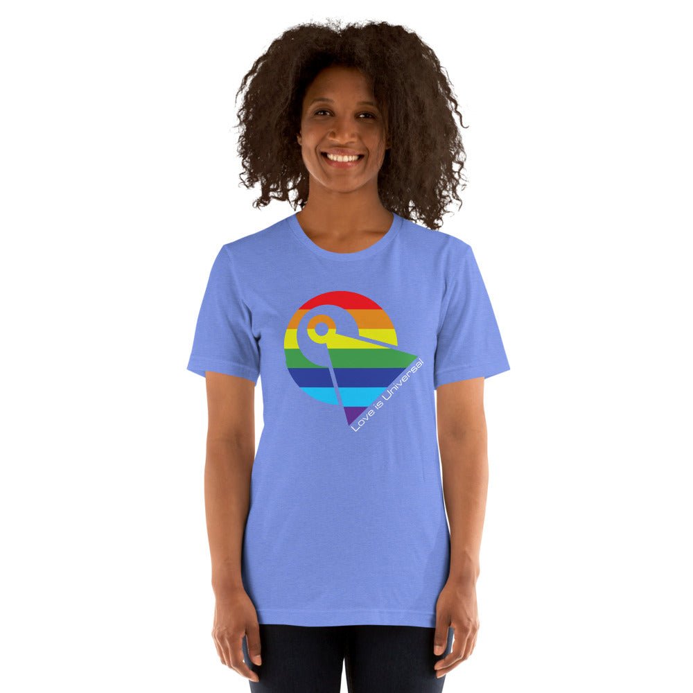 Star Trek Pride Love Is Universal Adult Short Sleeve T-Shirt - Paramount Shop