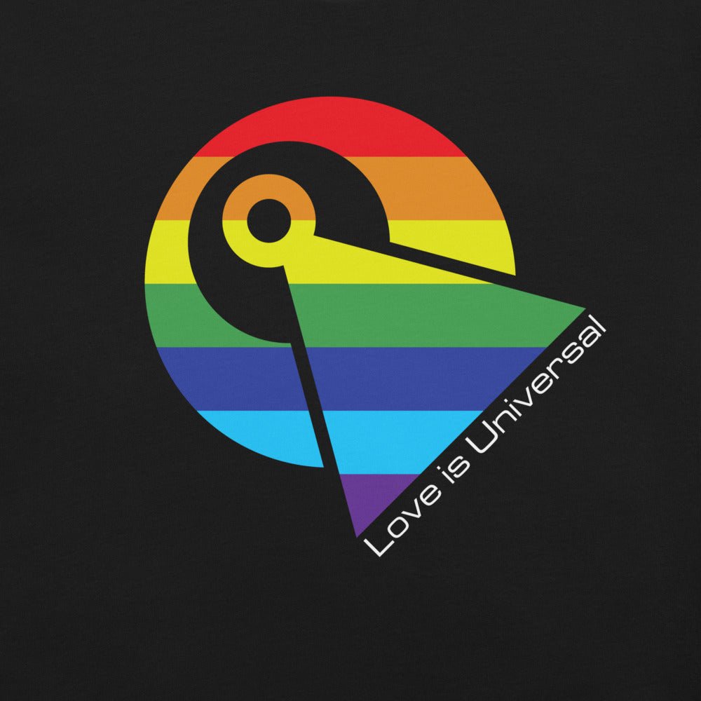 Star Trek Pride Love Is Universal Adult Short Sleeve T-Shirt - Paramount Shop