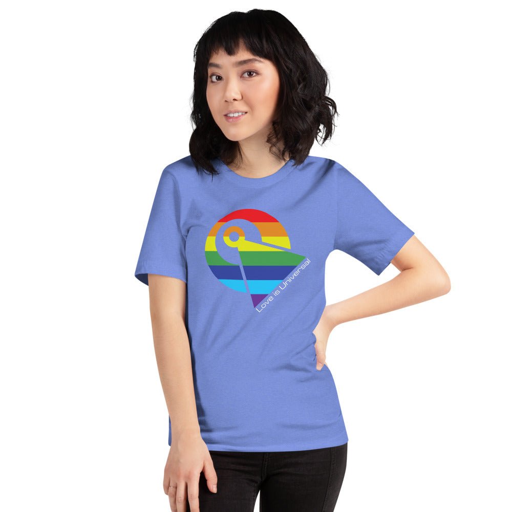 Star Trek Pride Love Is Universal Adult Short Sleeve T-Shirt - Paramount Shop