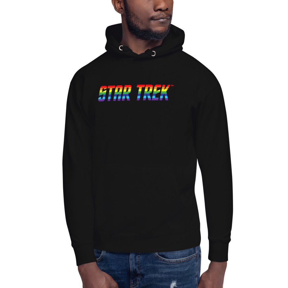 Star Trek Pride U.S.S Enterprise NCC 1701 - D Unisex Premium Hoodie - Paramount Shop