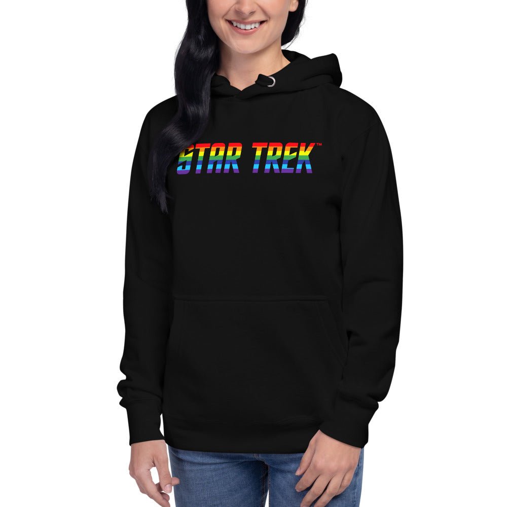 Star Trek Pride U.S.S Enterprise NCC 1701 - D Unisex Premium Hoodie - Paramount Shop