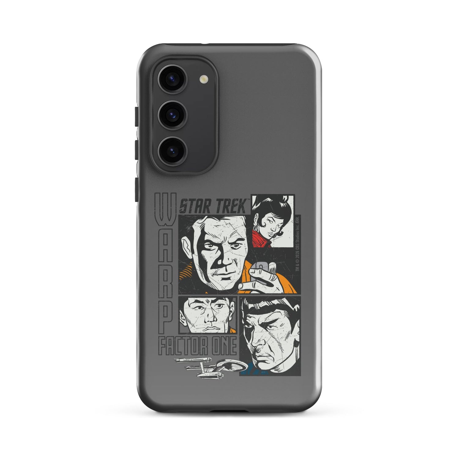 Star Trek Samsung Tough Phone Case Warp Factor One - Paramount Shop