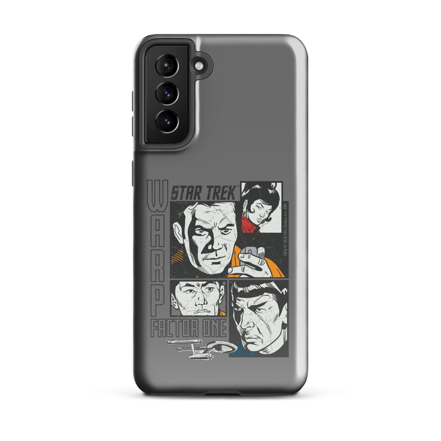 Star Trek Samsung Tough Phone Case Warp Factor One - Paramount Shop