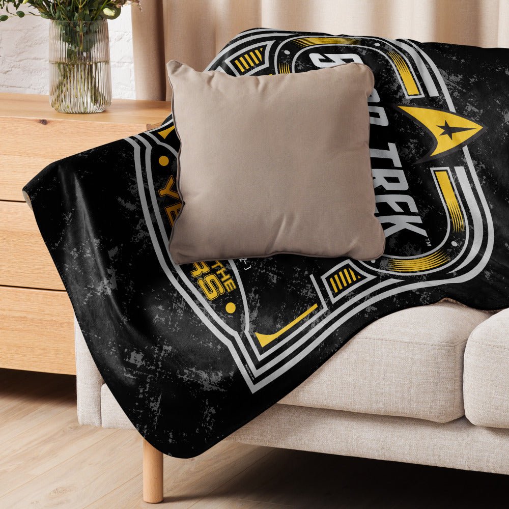 Star Trek Sherpa Blanket Through The Years - Paramount Shop