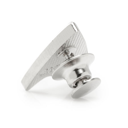 Star Trek Silver Delta Shield Lapel Pin - Paramount Shop