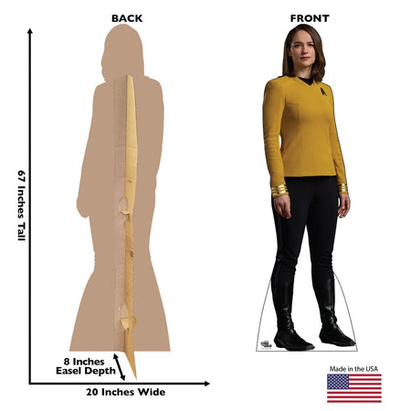 Star Trek: Strange New Worlds Captain Marie Batel Life - Sized Cardboard Cutout Standee - Paramount Shop