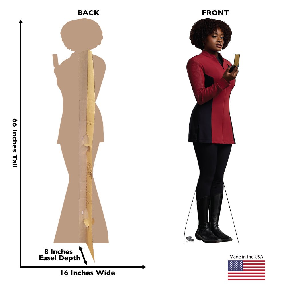 Star Trek: Strange New Worlds Nyota Uhura Life - Sized Cardboard Cutout Standee - Paramount Shop