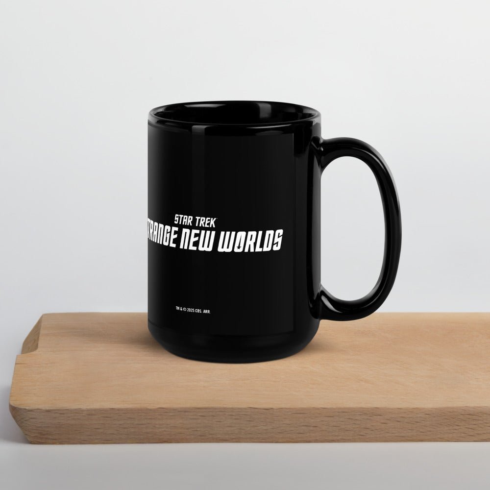 Star Trek: Strange New Worlds Season 3 Black Glossy Mug - Paramount Shop