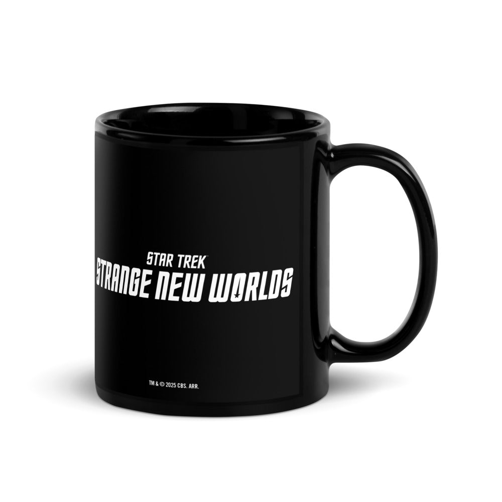 Star Trek: Strange New Worlds Season 3 Black Glossy Mug - Paramount Shop