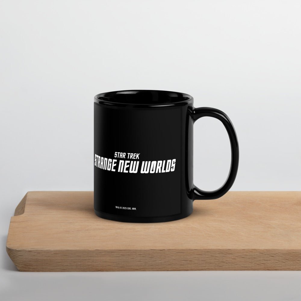Star Trek: Strange New Worlds Season 3 Black Glossy Mug - Paramount Shop