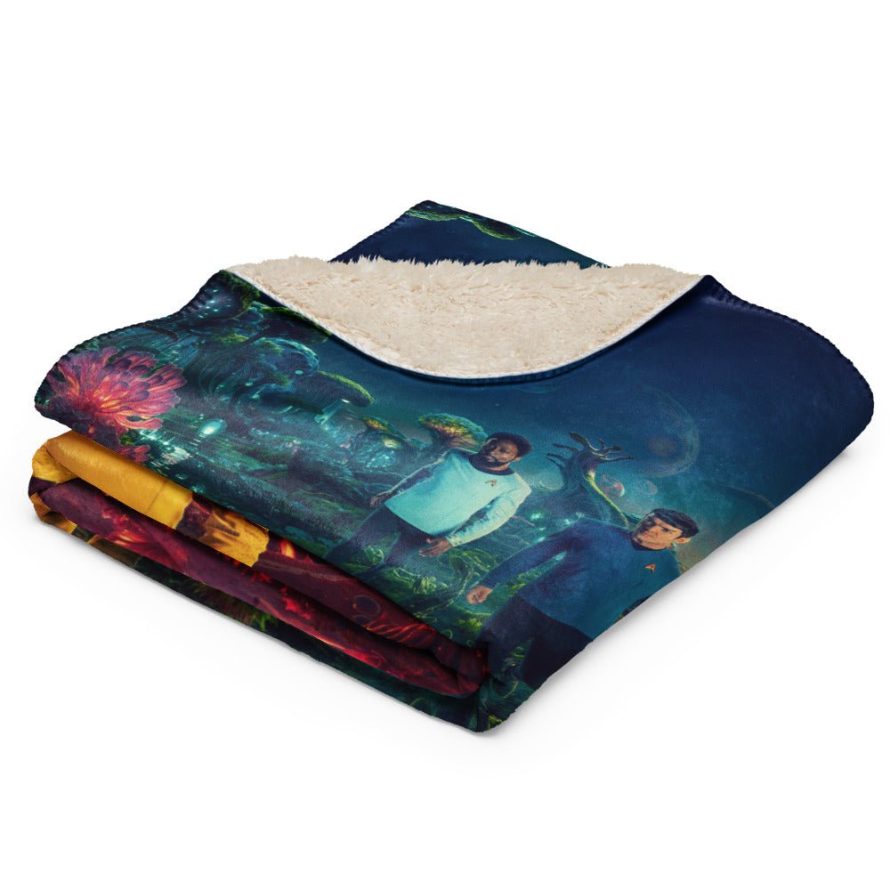 Star Trek: Strange New Worlds Season 3 Premium Sherpa Blanket - Paramount Shop