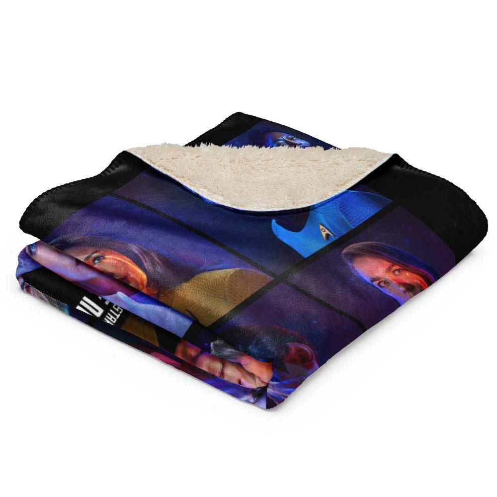 Star Trek: Strange New Worlds Season 3 Premium Sherpa Blanket - Paramount Shop