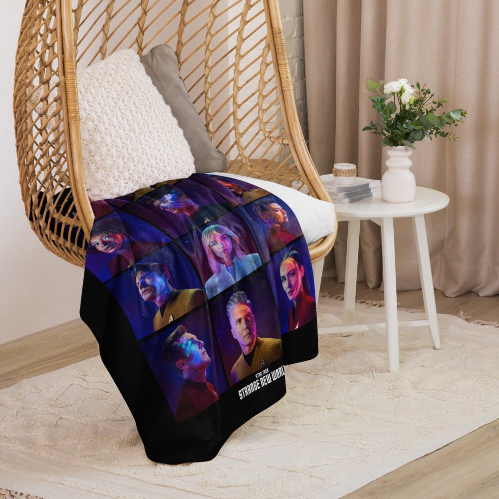 Star Trek: Strange New Worlds Season 3 Premium Sherpa Blanket - Paramount Shop