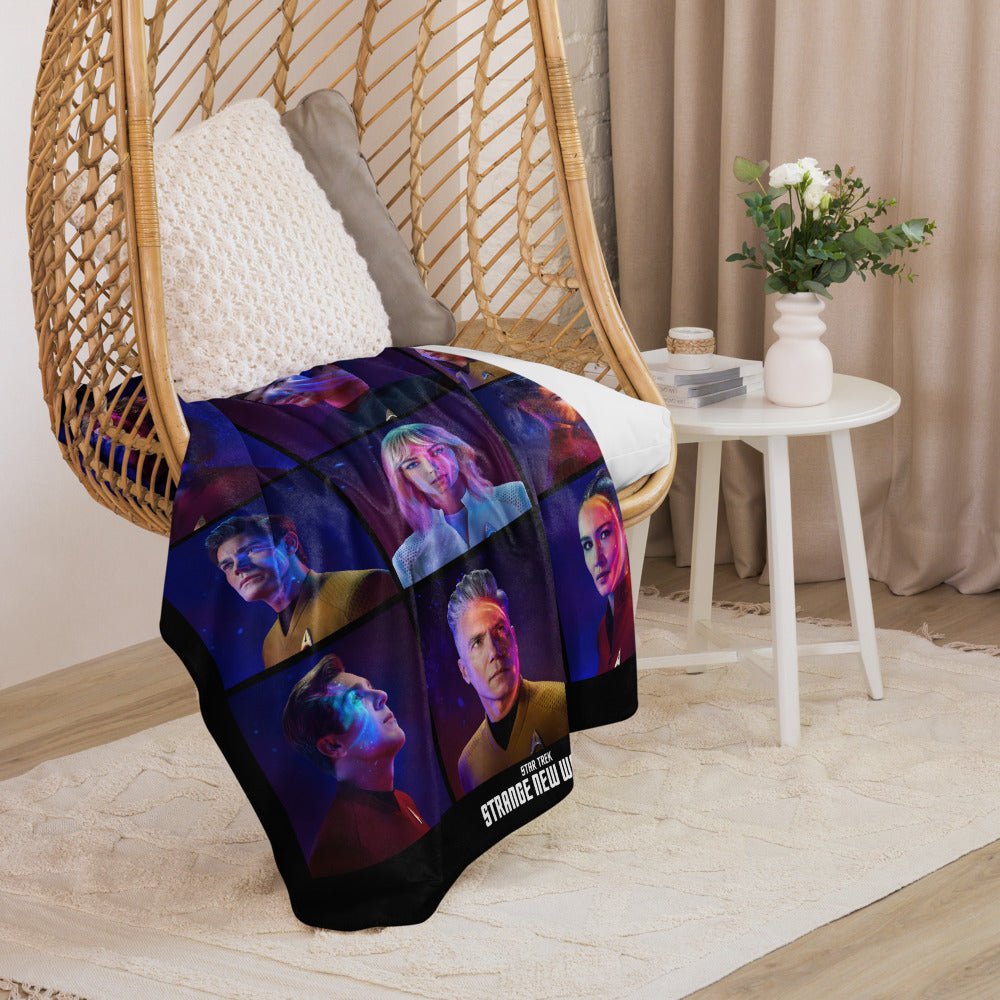 Star Trek: Strange New Worlds Season 3 Premium Sherpa Blanket - Paramount Shop