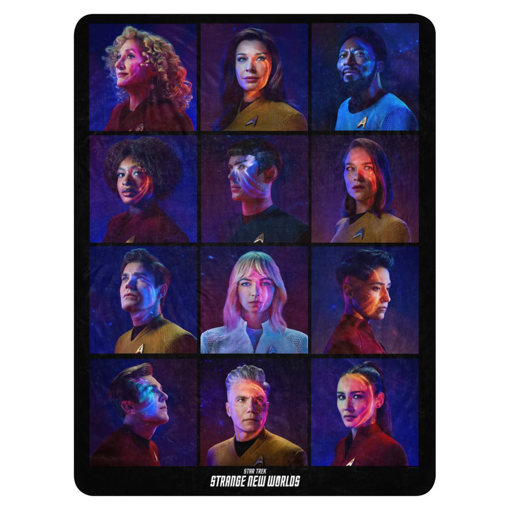 Star Trek: Strange New Worlds Season 3 Premium Sherpa Blanket - Paramount Shop