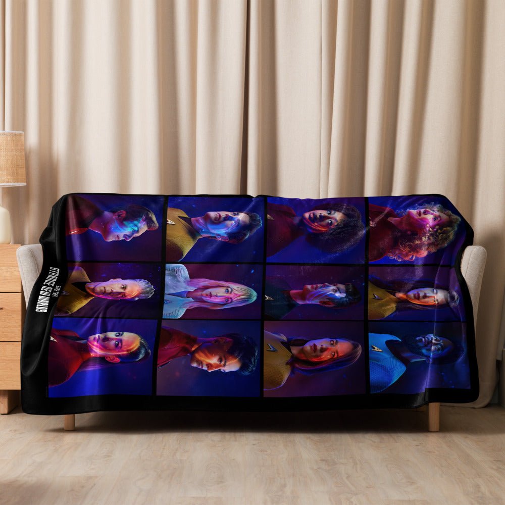 Star Trek: Strange New Worlds Season 3 Premium Sherpa Blanket - Paramount Shop