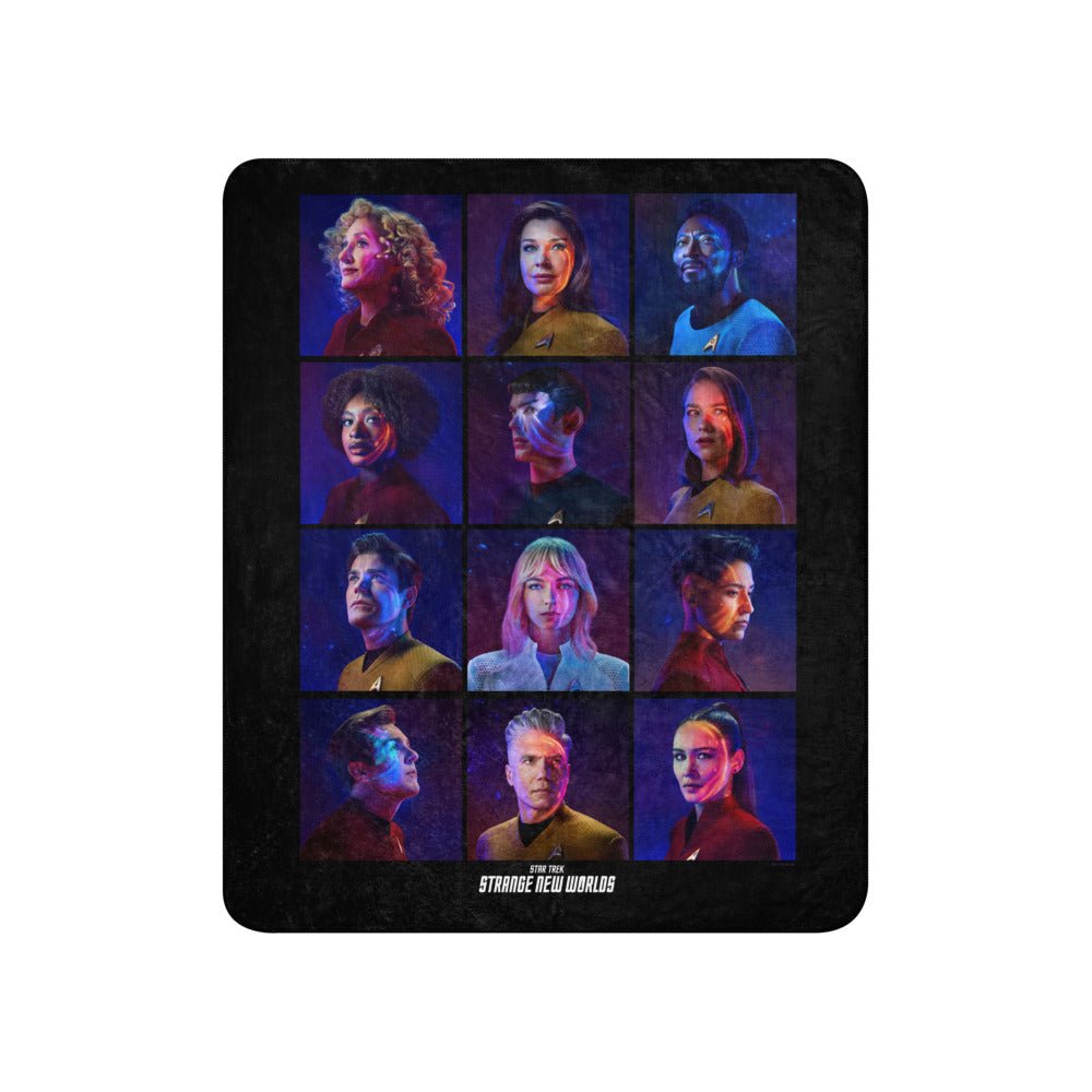 Star Trek: Strange New Worlds Season 3 Premium Sherpa Blanket - Paramount Shop