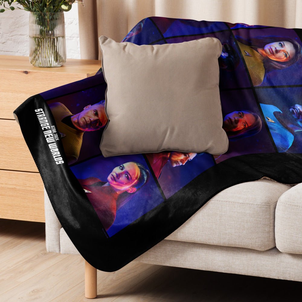 Star Trek: Strange New Worlds Season 3 Premium Sherpa Blanket - Paramount Shop