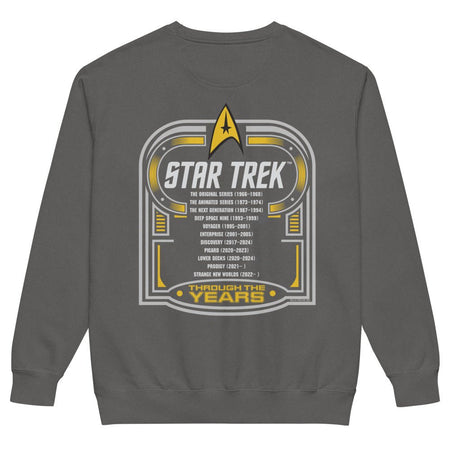 Star Trek Sweatshirt Through The Years - Paramount Shop