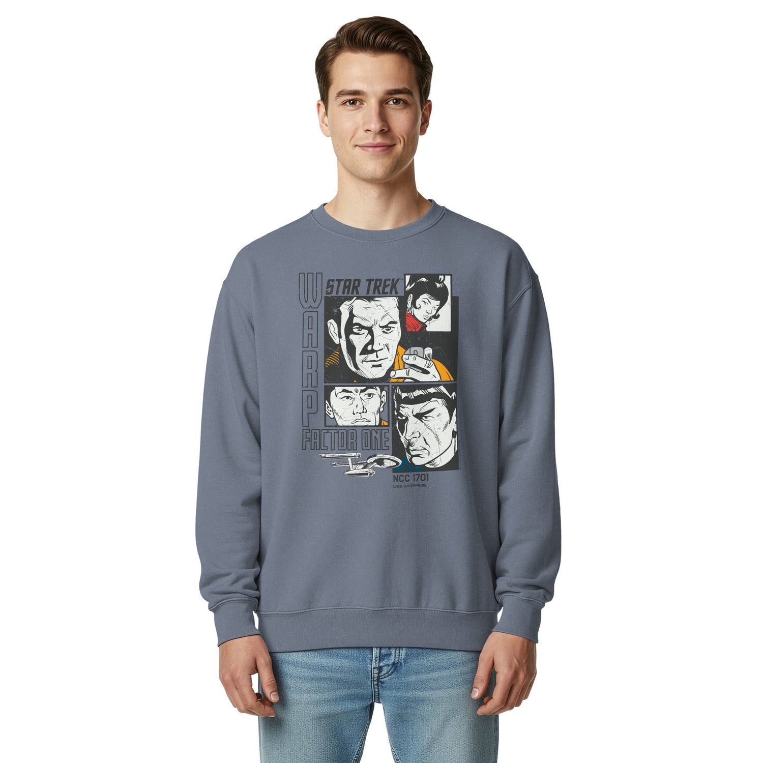 Star Trek Sweatshirt Warp Factor One - Paramount Shop