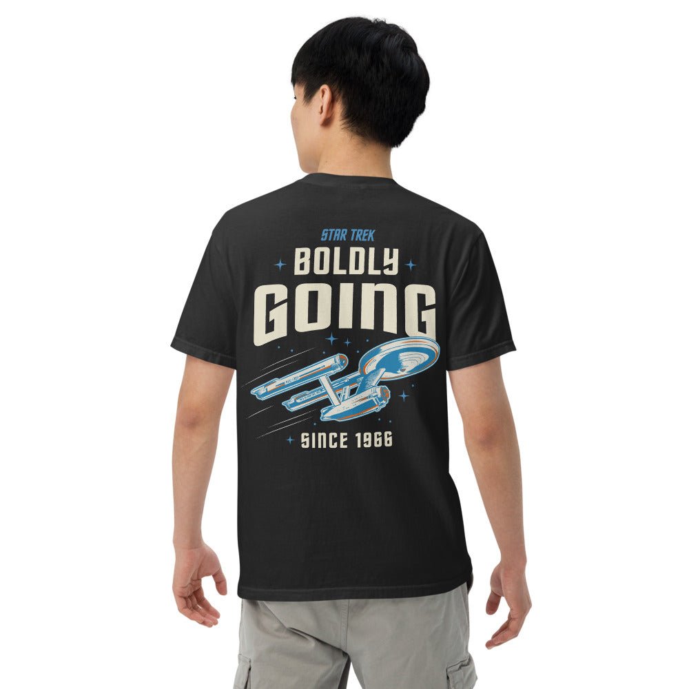 Star Trek T-Shirt Boldly Going Since 1966 Personalized Name - Paramount Shop