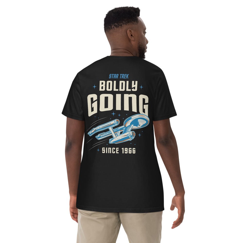 Star Trek T-Shirt Boldly Going Since 1966 with Personalized Name - Paramount Shop