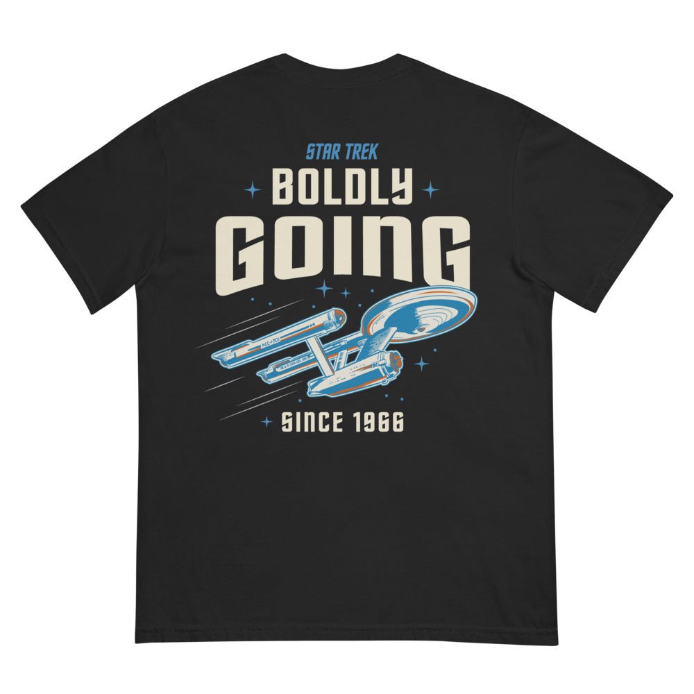Star Trek T-Shirt Boldly Going Since 1966 with Personalized Name - Paramount Shop