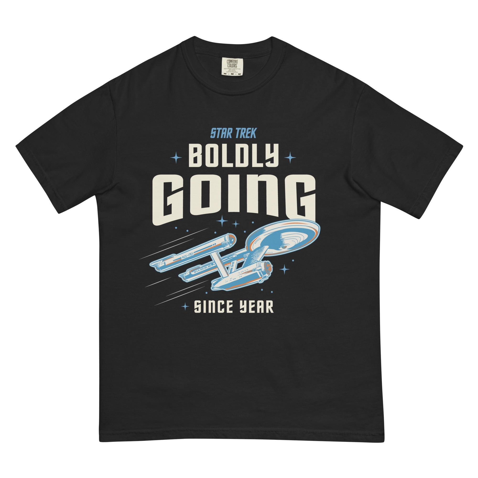 Star Trek T-Shirt Boldly Going Since Personalized Year