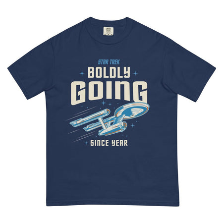 Star Trek T-Shirt Boldly Going Since Personalized Year - Paramount Shop