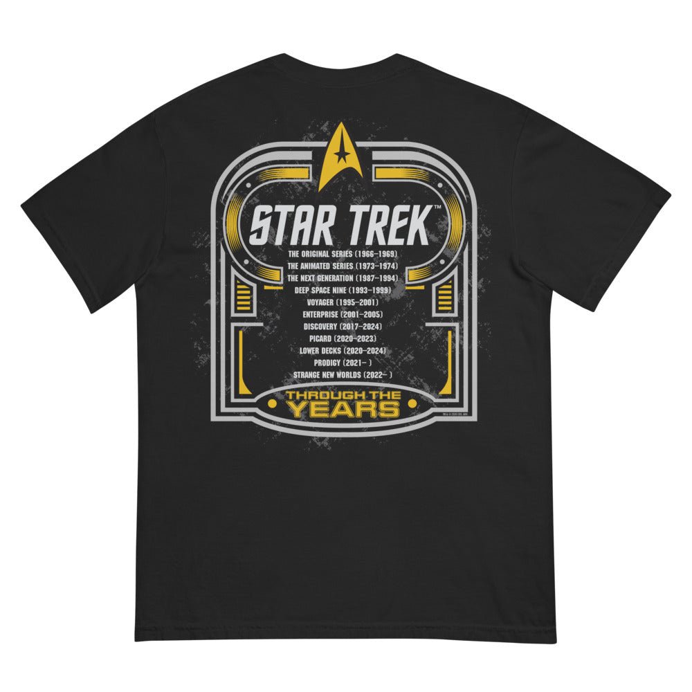 Star Trek T-Shirt Through The Years - Paramount Shop