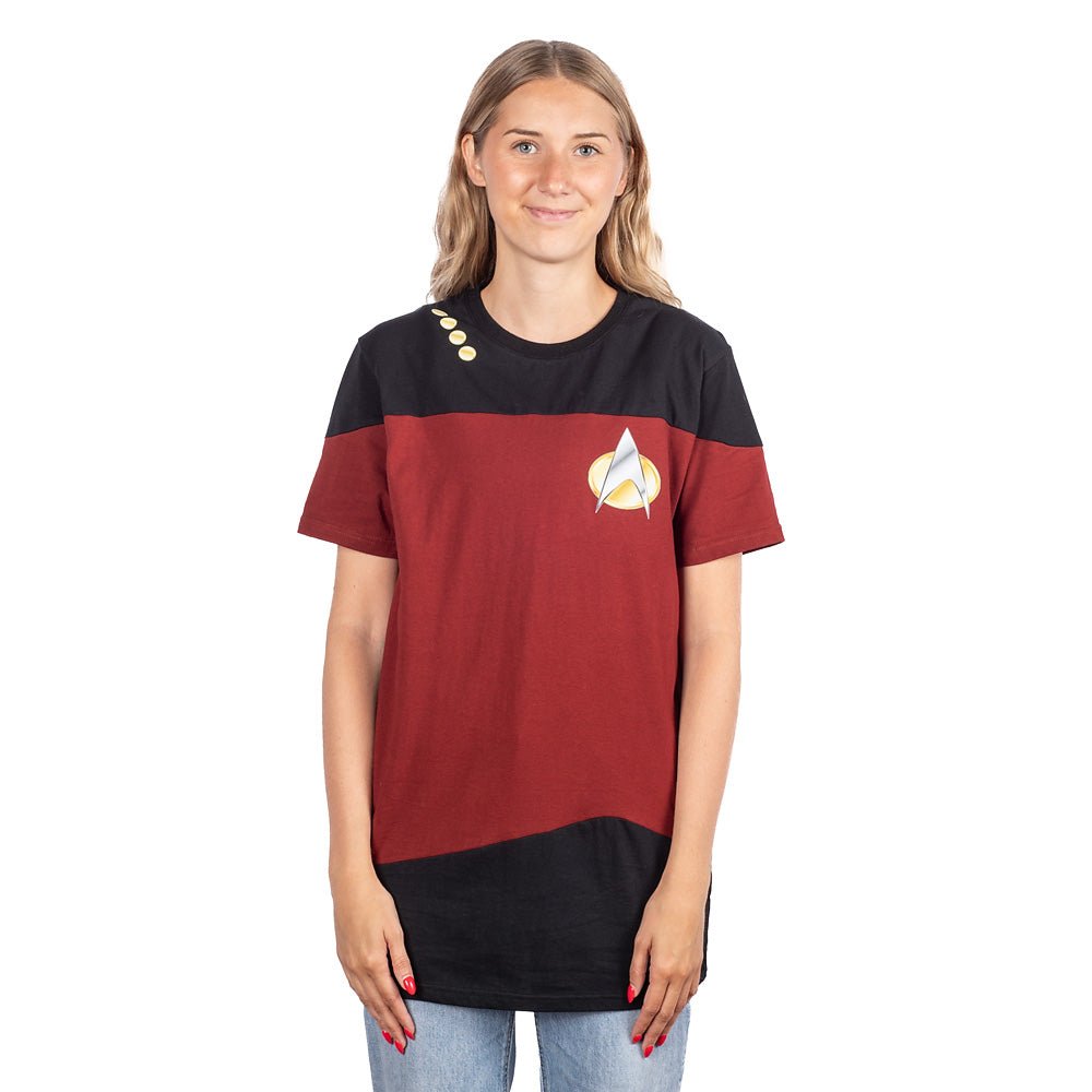 Star Trek: The Next Generation Command Uniform T - Shirt - Paramount Shop
