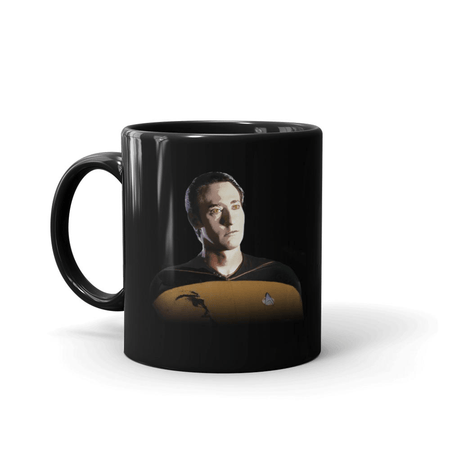 Star Trek: The Next Generation Data Parameters Black Mug - Paramount Shop