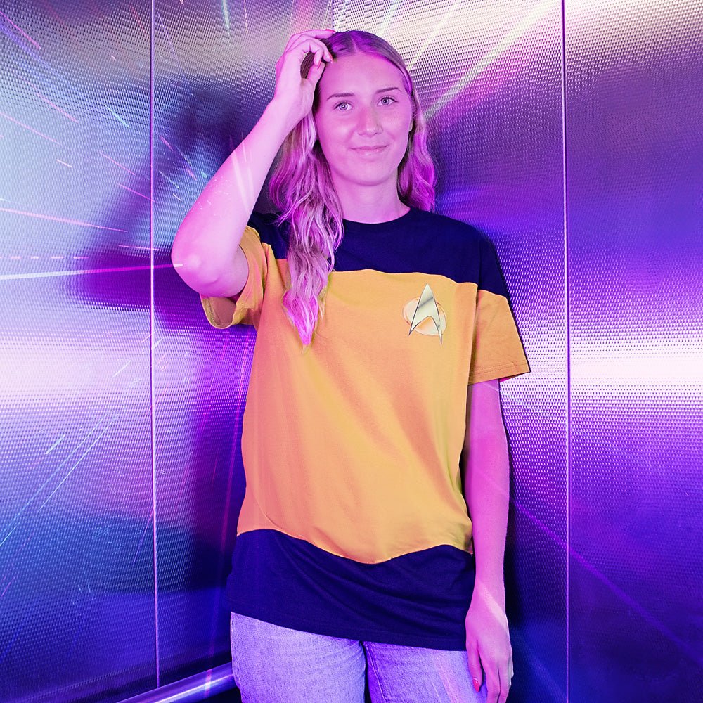 Star Trek: The Next Generation Operations Uniform T-Shirt – Paramount Shop